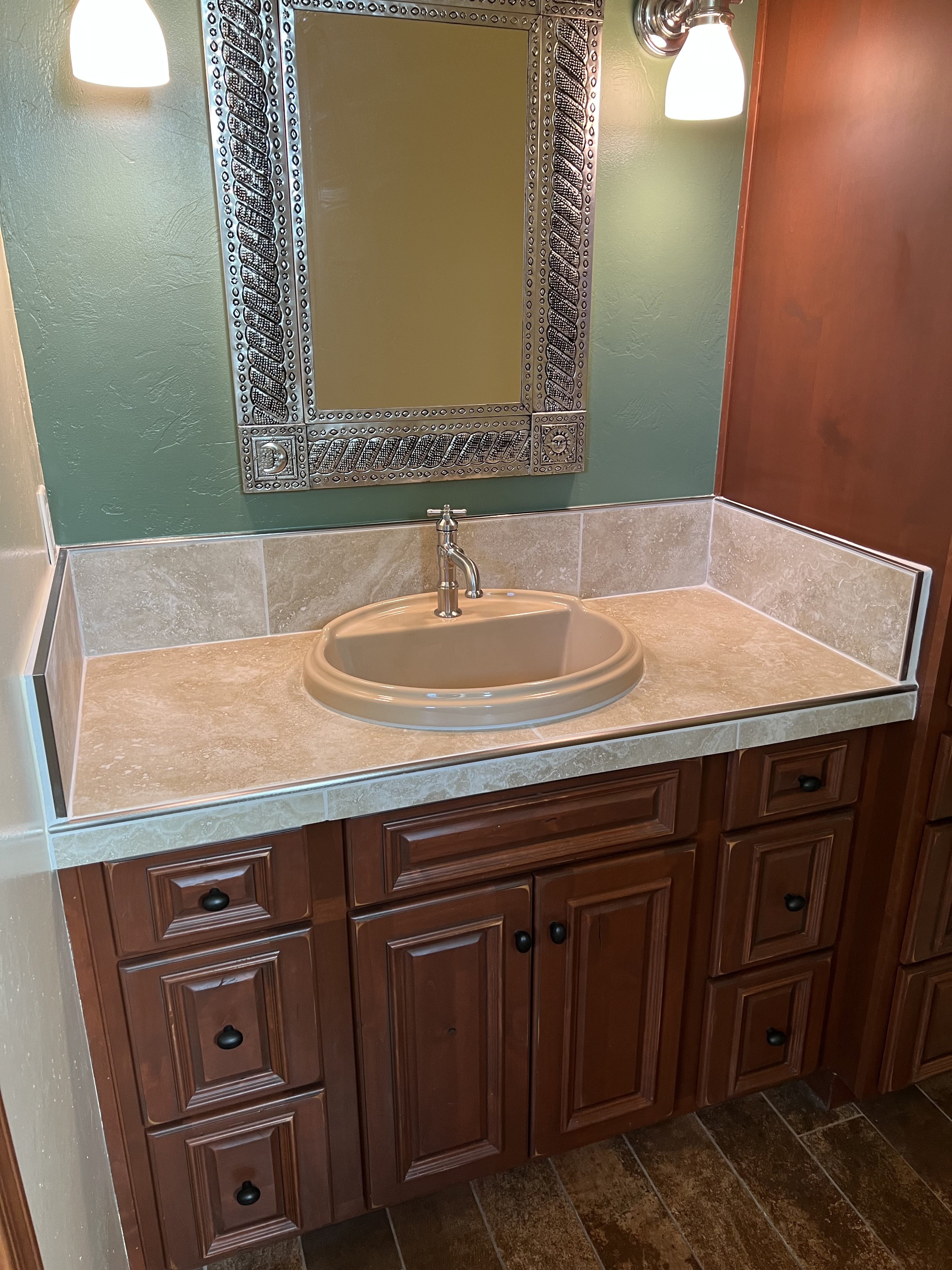 Tile Countertop Refresh